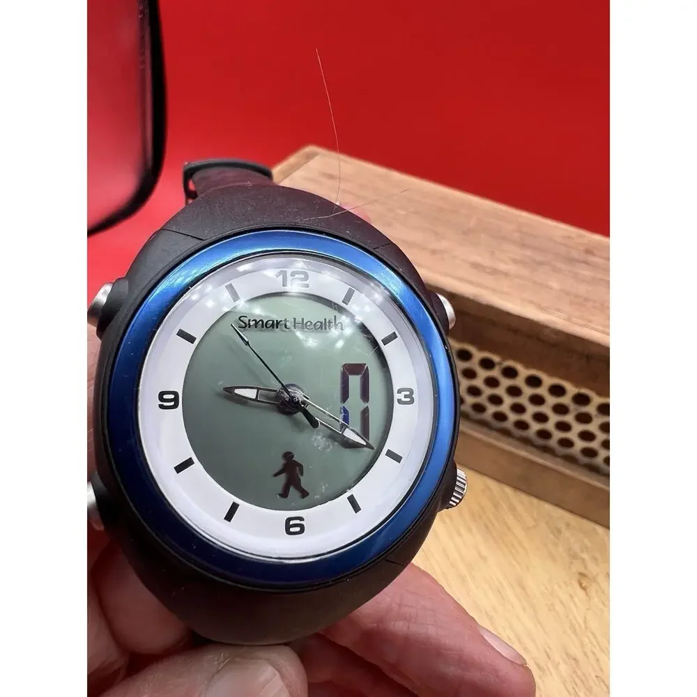 Smart Health S Pulse Technology Digital Quartz Watch New BATTERY